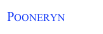 Pooneryn